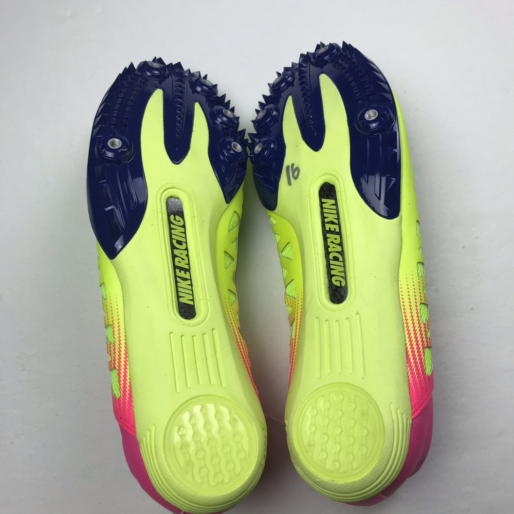 Nike racing sprint soccer shoes green/black Sz 11 - Picture 6 of 6